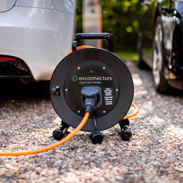 Electric Car Charging Station Cable Extension Reel