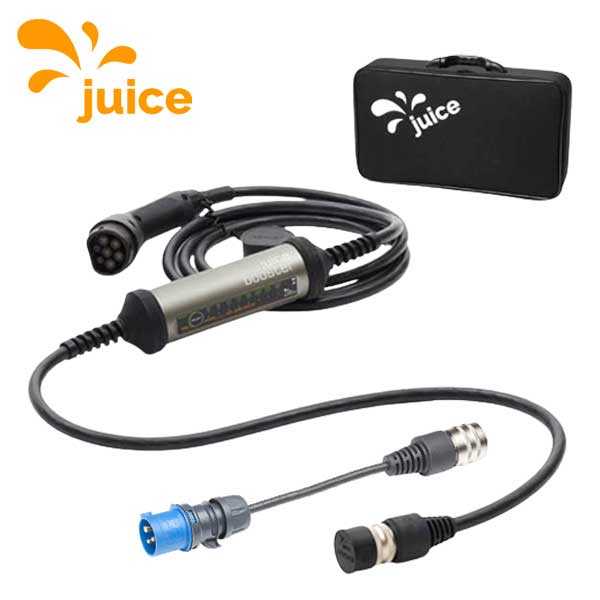 Juice Booster 2 | 16/32A CEE BLUE Set | 22 kW 3Phase EV Mobile Charging Cable