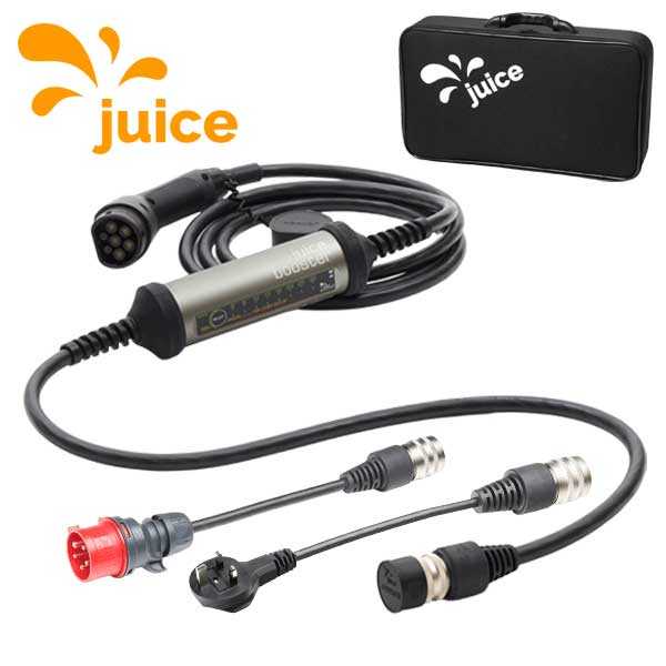 Juice Booster 2 | 22kW 3Phase Mobile Compact Wall Box | UK SET
